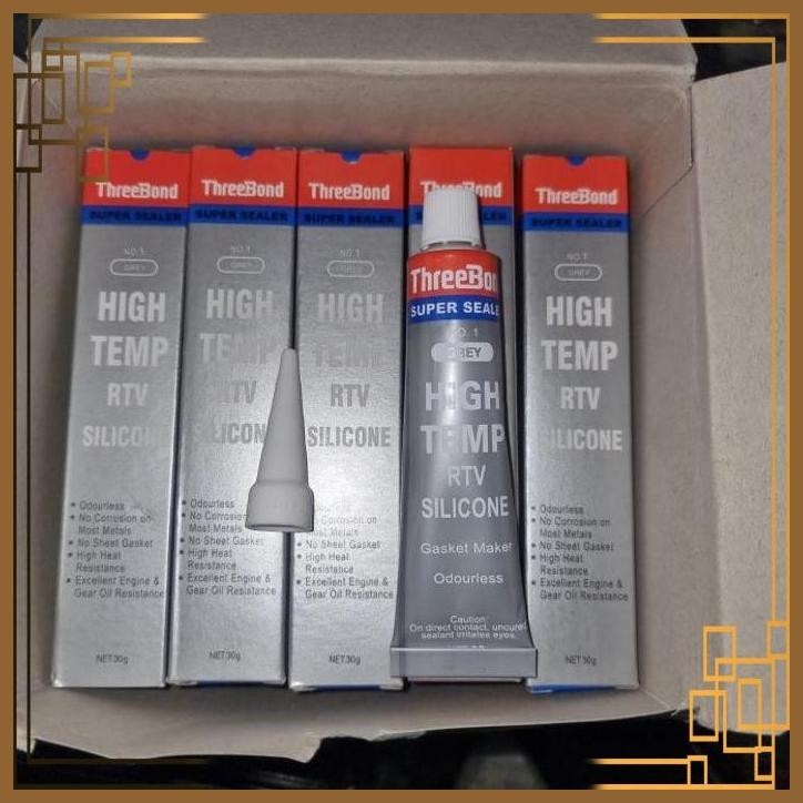 Jual [MRS] LEM PAKING GASKET LIQUID TREEBOND HIGH TEMP SUPER SEALER HI ...