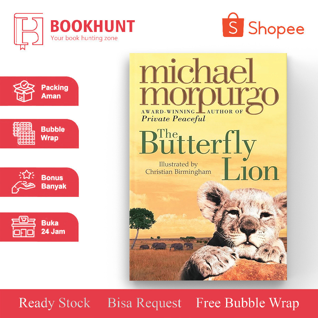 Jual The Butterfly Lion by Michael Morpurgo (English) | Shopee Indonesia