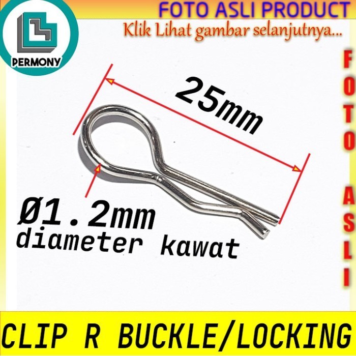 Jual R Clip Klip Rc Cotter Pin Kancing Electric Vehicles Battery Column ...