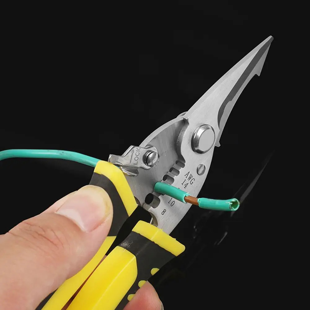Jual Gunting Kawat Listrik Multifungsi Cable Cutter Stainless Steel ...