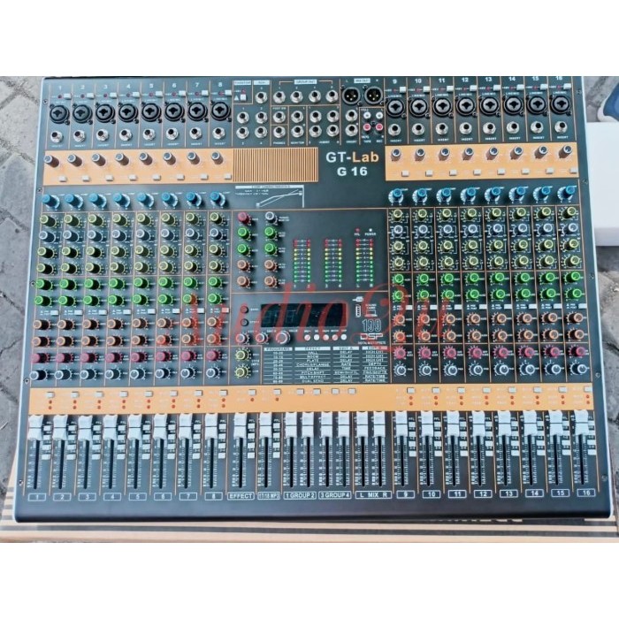 Jual Mixer Audio GT LAB G16/ GT LAB G 16 16Channel By RDW Original ...
