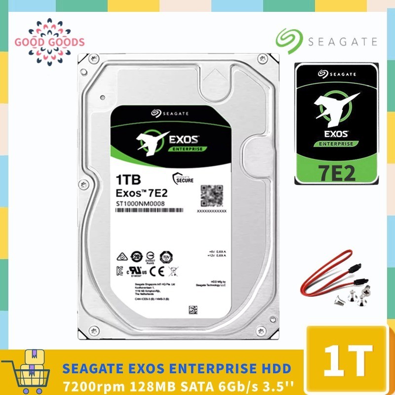 Jual HDD SEAGATE EXOS 7E2 1TB ENTERPRISE 3.5 (ST1000NM0008）7200rpm ...