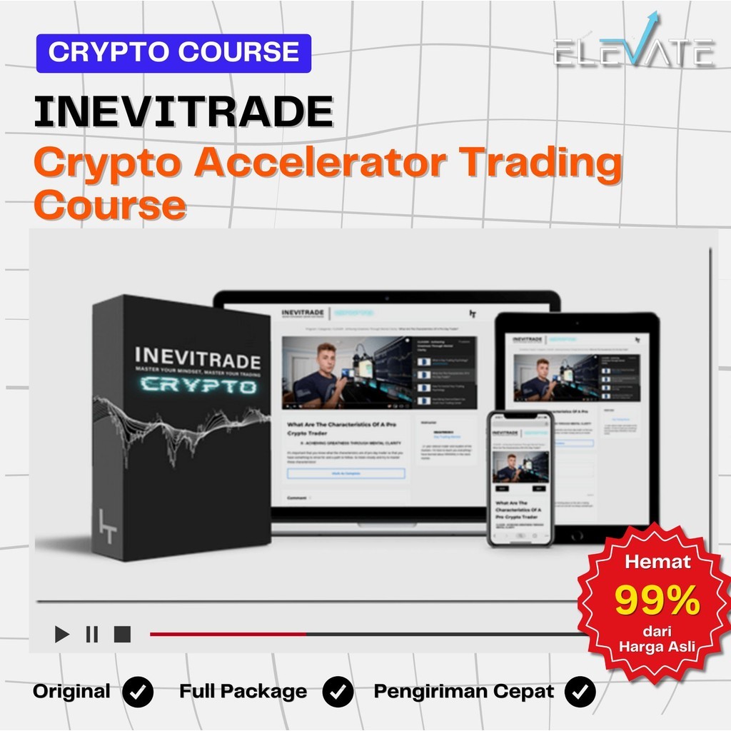 Jual [Crypto Course] INEVITRADE – Crypto Accelerator Trading Course Full  Kursus Terbaru | Shopee Indonesia