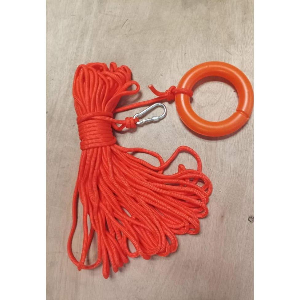 Jual Best Produk Tali Pelampung 8Mm / Floating Ring Buoy / Rescue Rope ...
