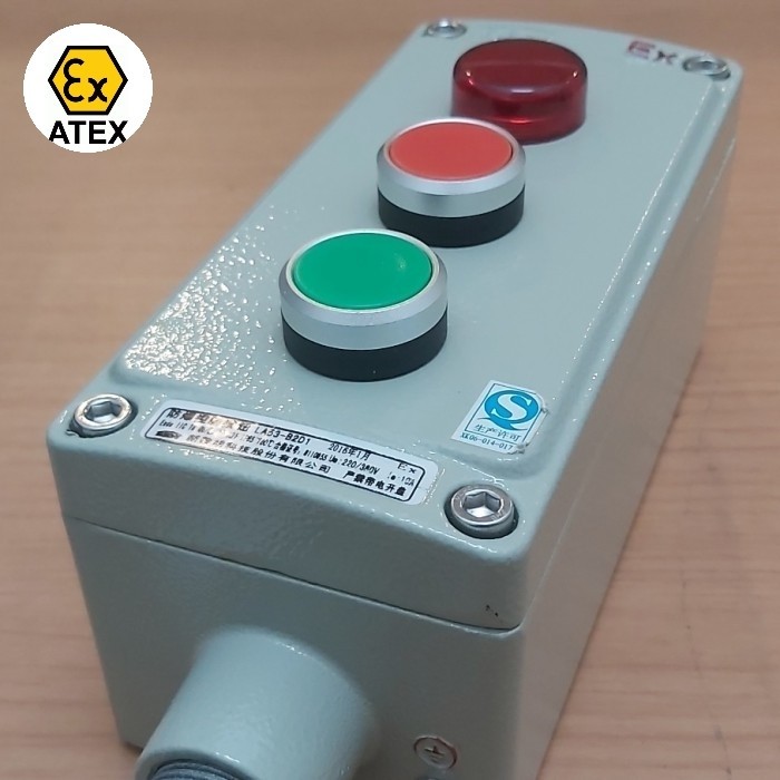 Jual PUSH BUTTON ON-OFF WITH INDICATOR EXPLOSION PROOF EEW HRLM LA53 ...