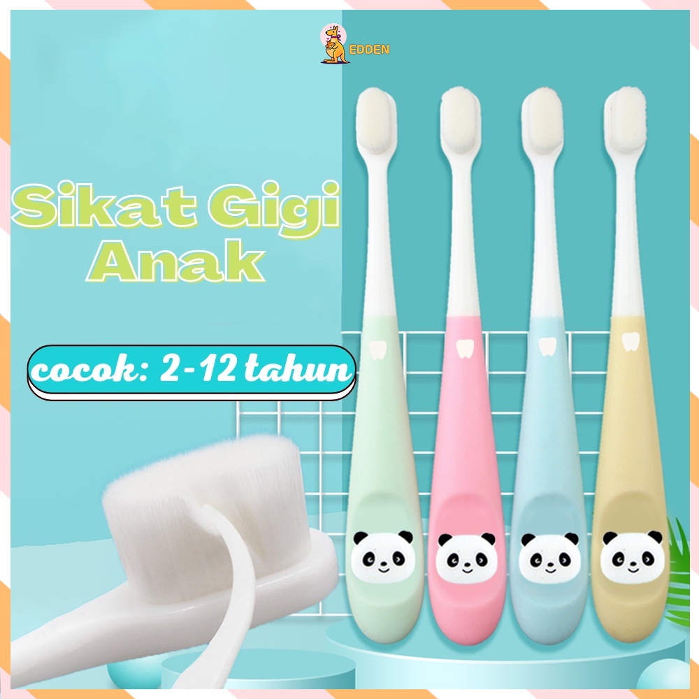 Jual Edden Sikat gigi bayi lucu Sikat gigi bayi anak 2-12 tahun