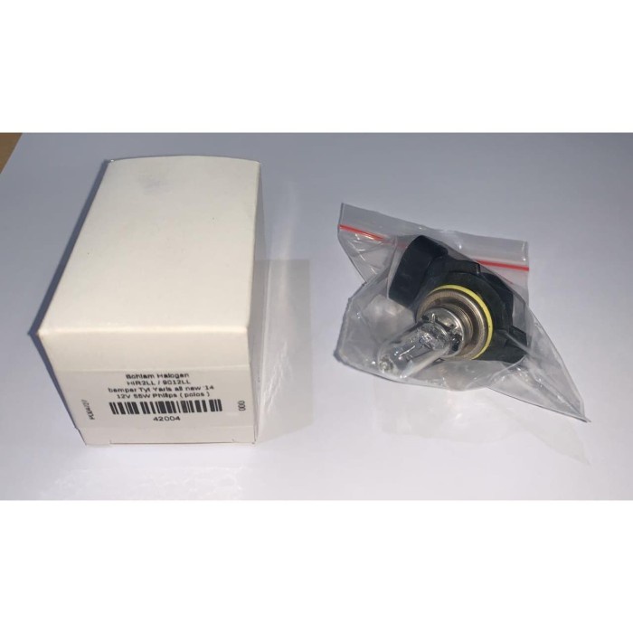 Jual Bohlam Halogen HIR2LL bemper Honda Mobilio 12V 55W Philips -42004 ...