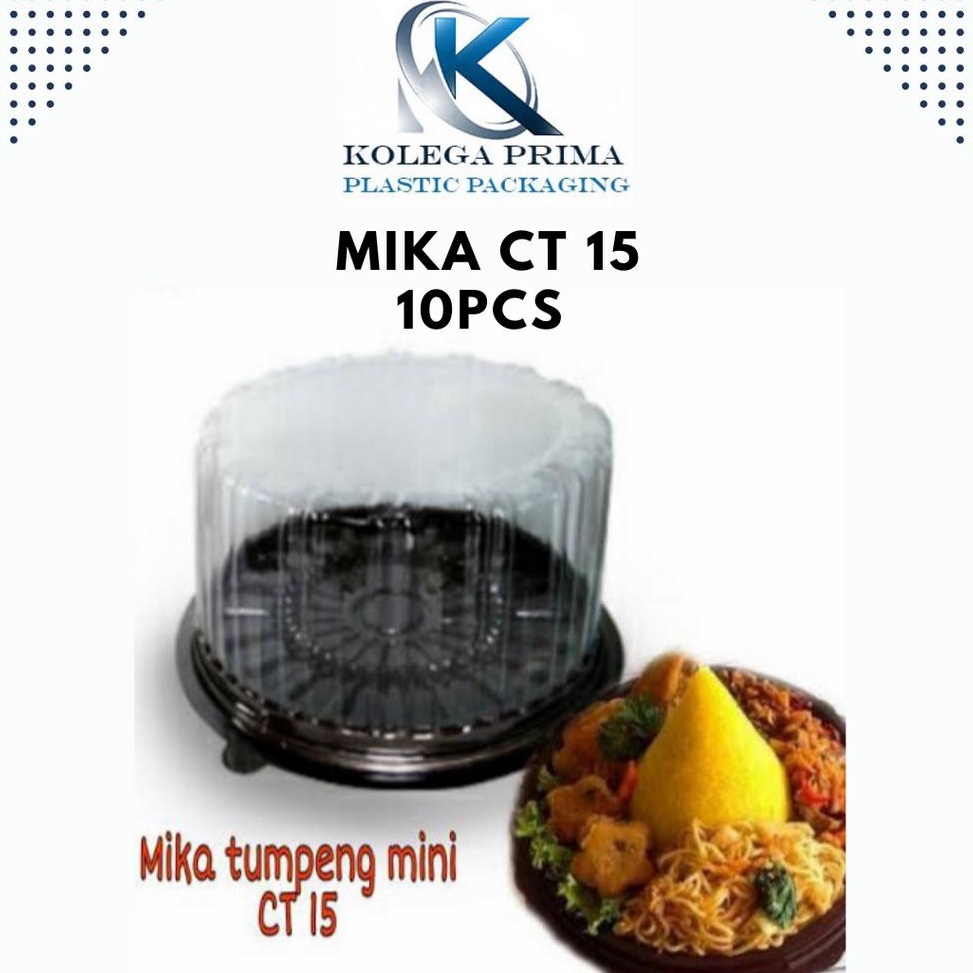 Jual Fresh Product1x1wl Mika Tumpeng Mini Ct 15 Mika Kue Tart Murah