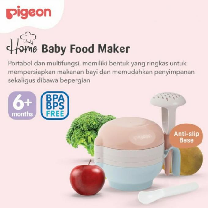 Jual Pigeon Home Baby Food Maker Processor Peralatan Mpasi Bpa Free