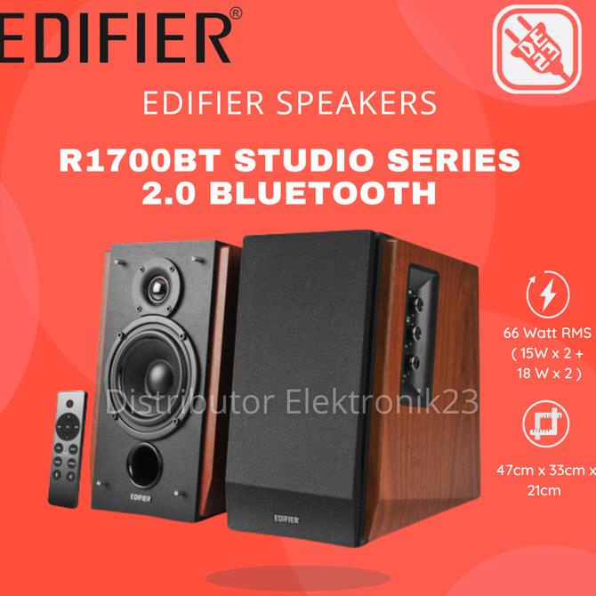 Jual Edifier R1700BT R1700BTs Bluetooth Bookshelf Active Speakers