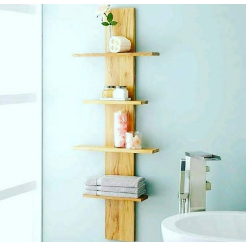 Jual rak kayu minimalis/ rak kayu susun serbaguna | Shopee Indonesia