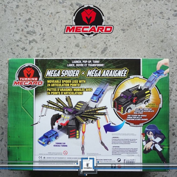 Mega spider mecard deals