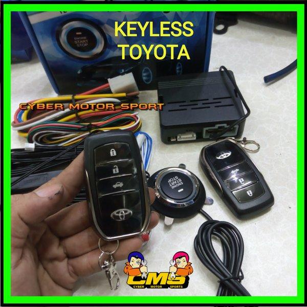 Jual smart Keyless toyota corolla altis upgrade sistem starter mobil