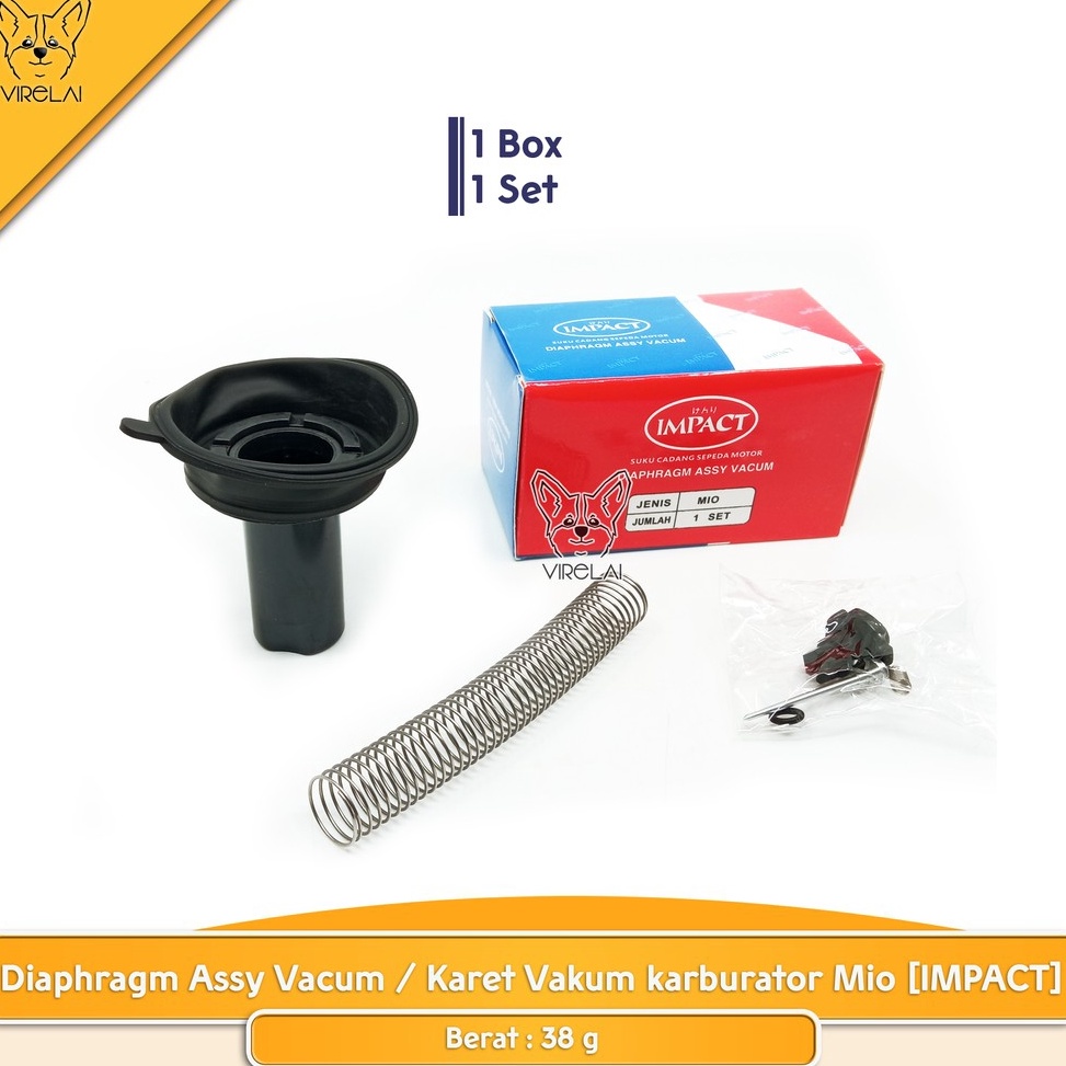 Jual Acp Diaphragm Assy Vakum Vacum Karet Vakum Karburator Mio Impact Terbukti Shopee