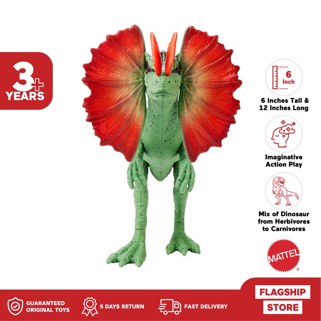 Jual Jurassic World Dominion Dilophosaurus Mainan Action Figure Shopee Indonesia