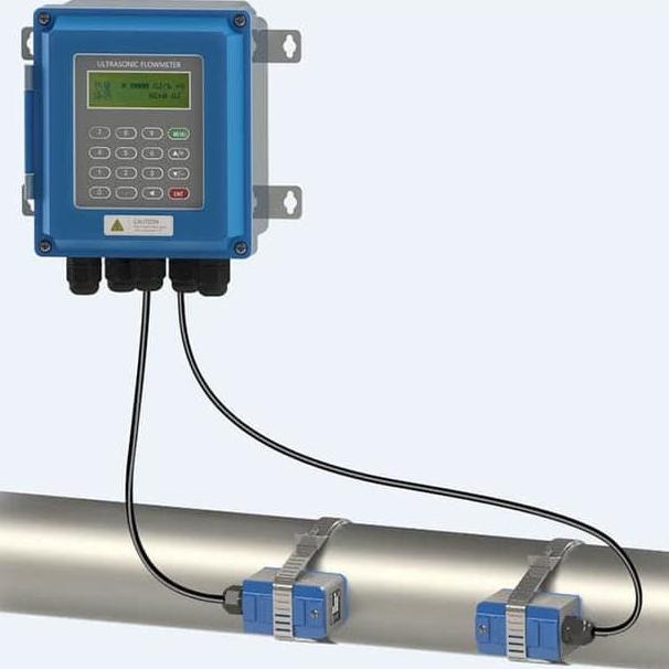 Jual Flow Meter TUF2000B 50-700mm TM-1 Ultrasonic Water Flowmeter TUF ...