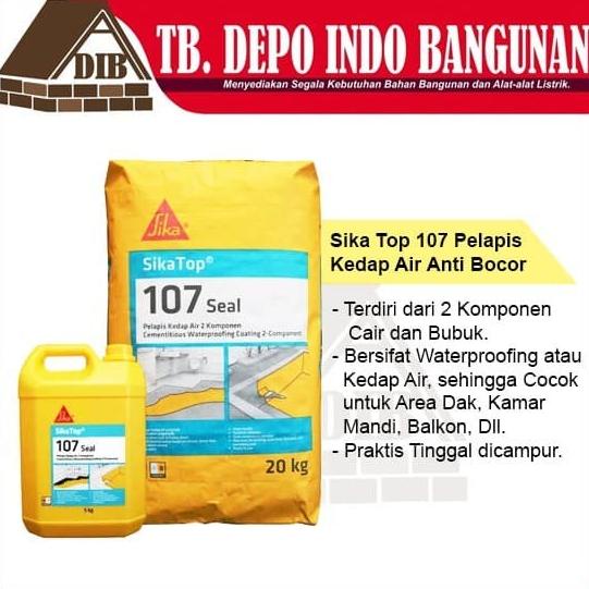 Jual Sikatop Seal Komponen Kg Sika Top Waterproofing Anti Bocor Shopee Indonesia