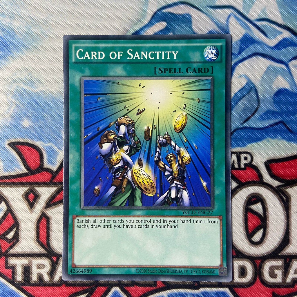 Jual yugioh card of sanctity - common - original | Shopee Indonesia