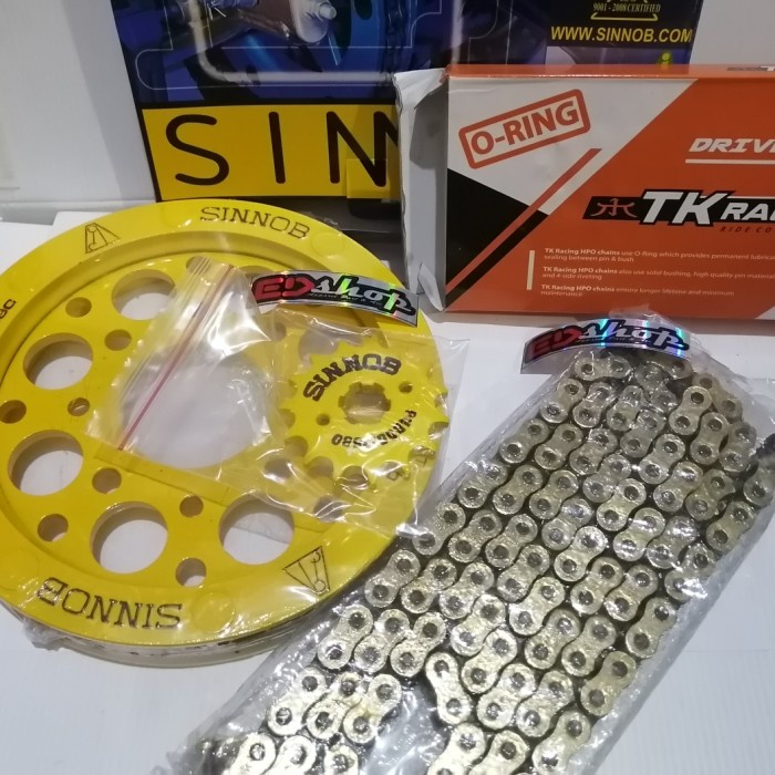 Jual Produk Otomotif Gear Set Sinnob Rantai Tk ORing New Cbr 150 K45