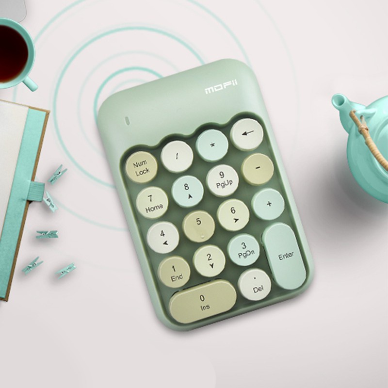 Jual Mofii Keyboard Numeric Wireless Mechanical Keyboard Keyboard Candy ...