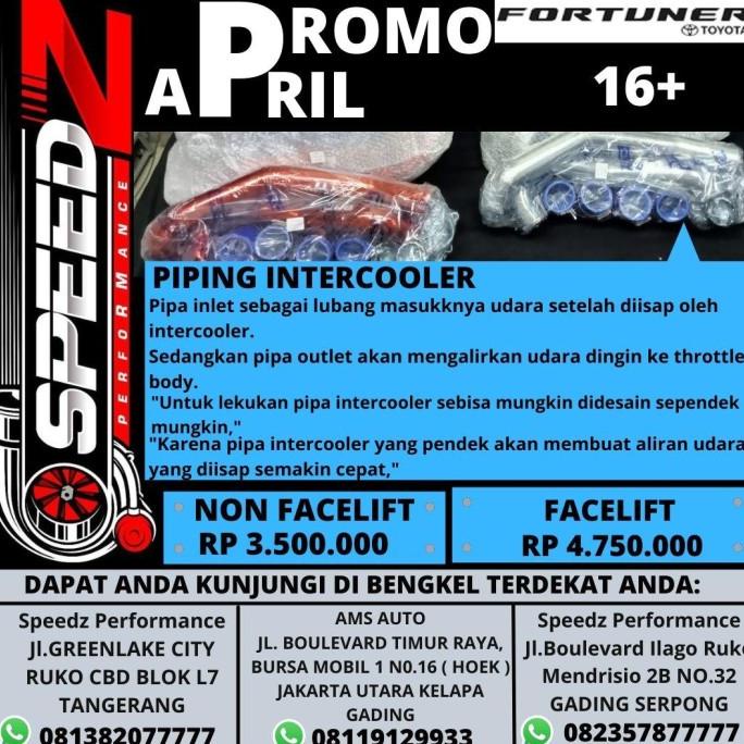 Jual Produk Brd Piping Intercooler Fortuner Vrz/Innova Reborn Non