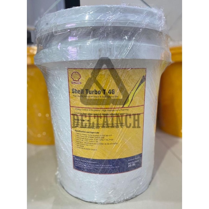 Jual Oli Shell Turbo T 46 - (Oli Turbin Pail 20Lt) | Shopee Indonesia