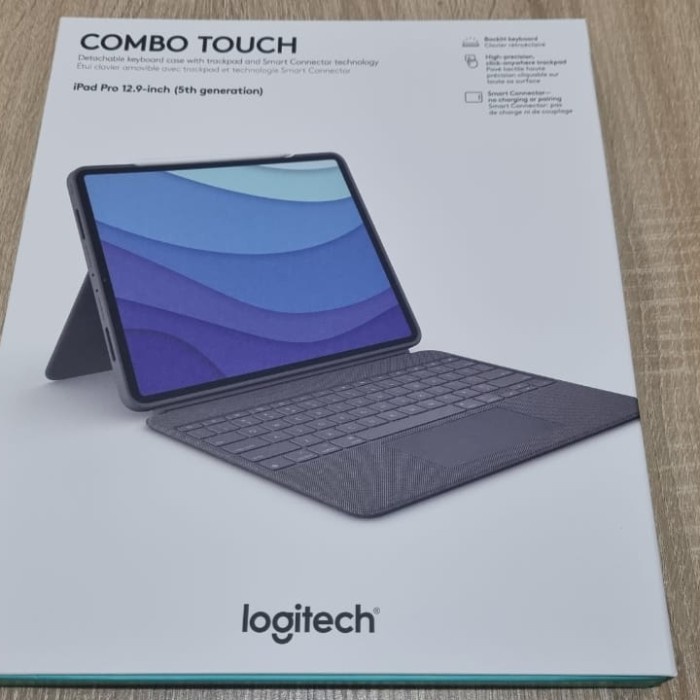Jual Logitech Combo Touch iPad Pro 2021 M1 Keyboard Trackpad