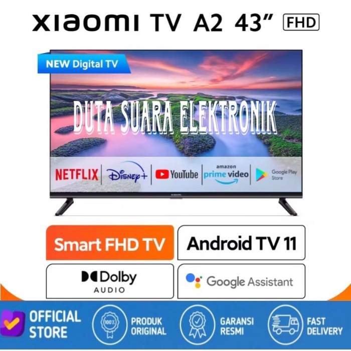 Jual Xiaomi 43 Smart Android Tv Full Hd L43M5-An Android Tv Versi 9.0 ...