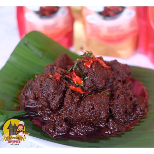 Jual Rendang Paru Asli Padang Uni Lili 500gr Shopee Indonesia