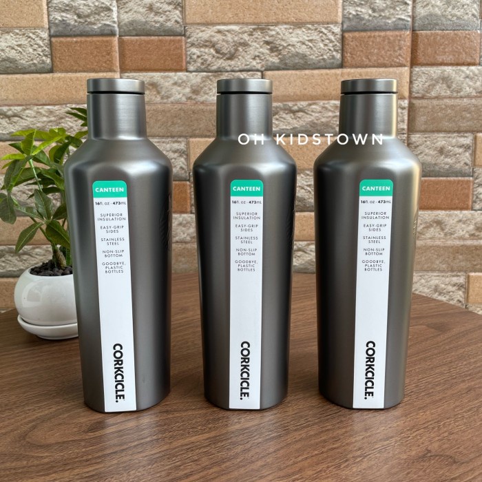 Jual STARBUCKS X CORKCICLE CANTEEN GREY Shopee Indonesia