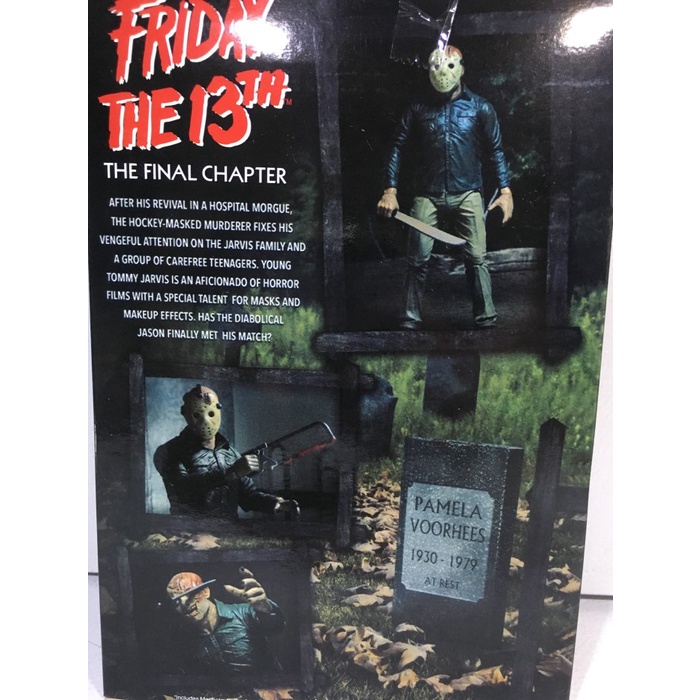 NECA Jason Voorhees Venerdì 13 Parte 2 – Action Figure 20 Cm Con Vestiti In Tessuto E Accessori - 2
