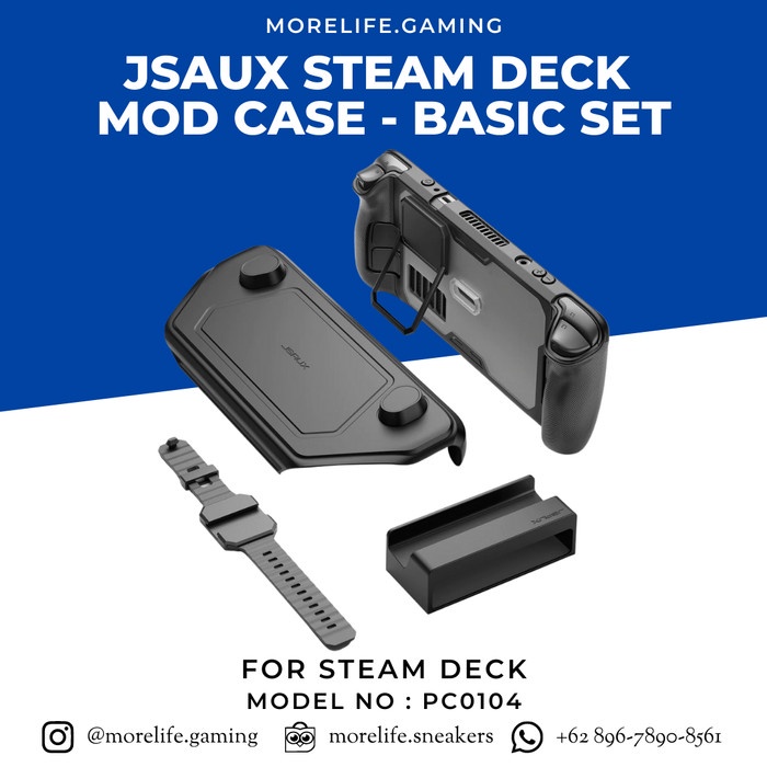 Jual JSAUX ModCase Case For Steam Deck Casing Steam Deck JSAUX Modular ...