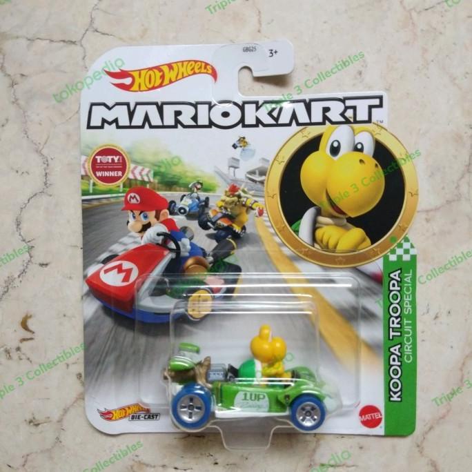 Jual HotWheels 1/64 MarioKart KOOPA TROOPA CIRCUIT SPECIAL Mario Kart ...