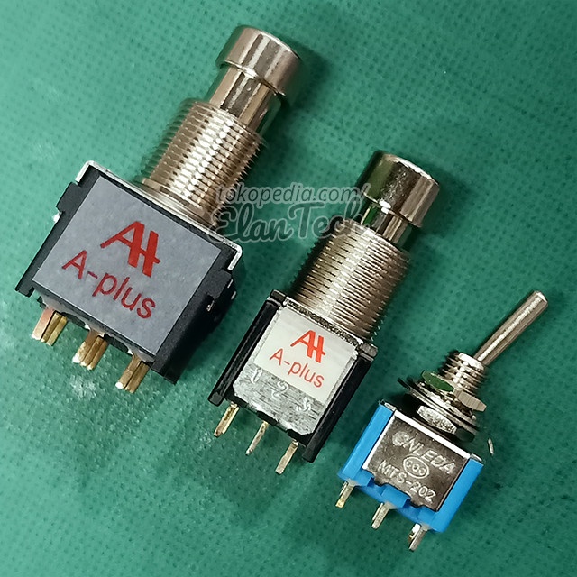 Jual Footswitch DPDT A-Plus Saklar Injak Aplus 6 pin Foot Switch ...