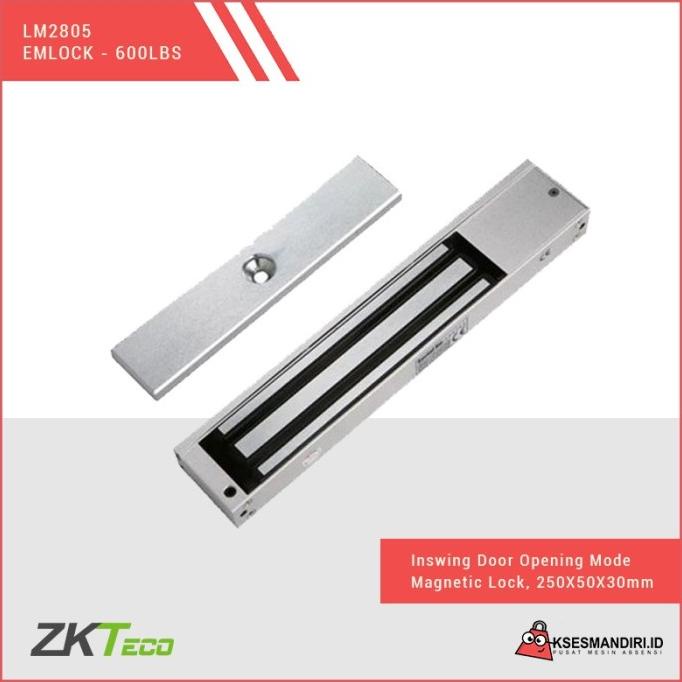 Jual Mlock Magnetic Lock 600LBS Zkteco Original LM2805 | Shopee Indonesia
