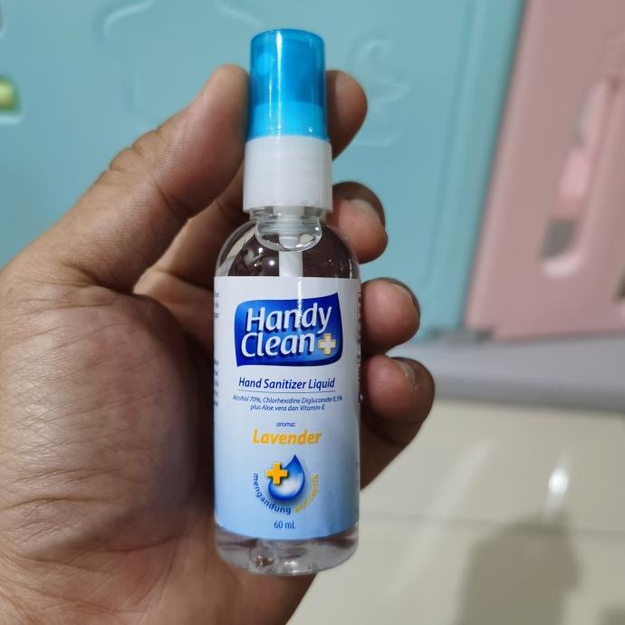 Jual Hand Sanitizer Handy Clean 60ml bukan antis eskulin | Shopee Indonesia