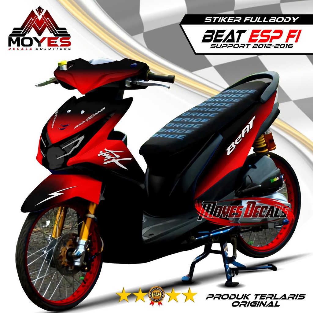 Jual Decal Fullbody Beat ESP FI OLD - Stiker Beat esp fi Motif Terbaru ...