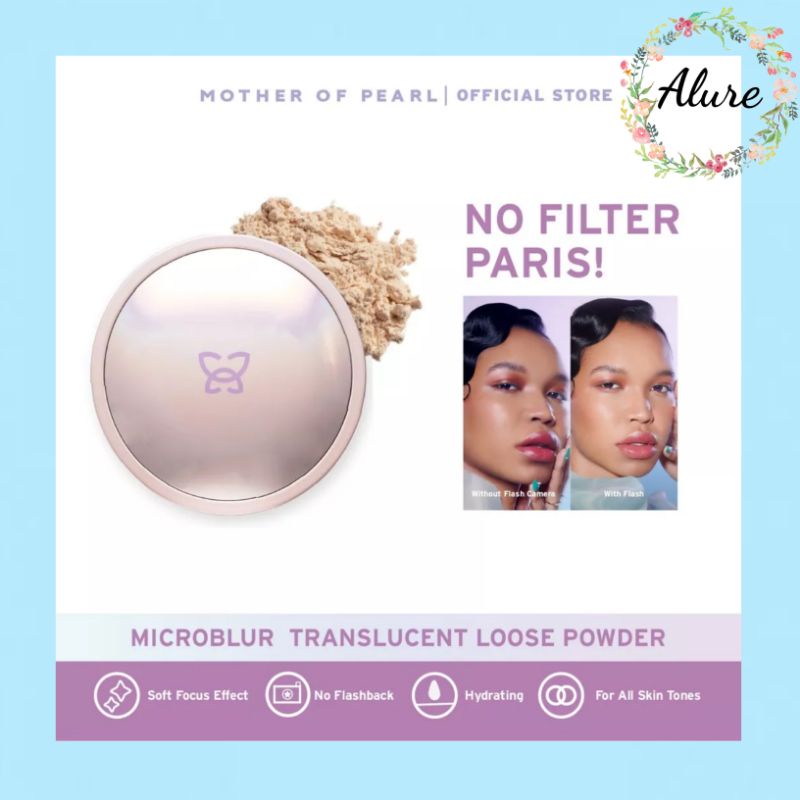 Jual MOP Microblur Translucent Loose Powder 8.5 gr | Shopee Indonesia