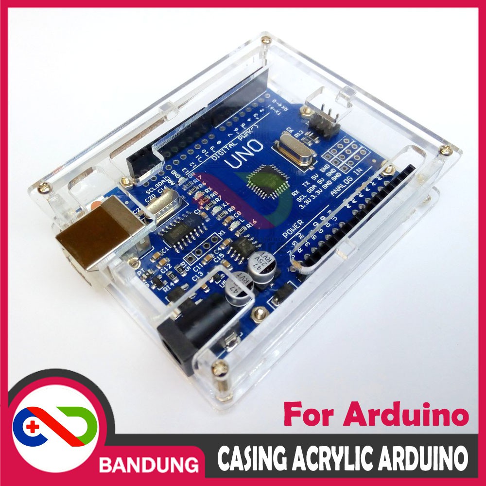 Jual CASING PLASTIC ARDUINO UNO R3 V3 BOX KOTAK CASE ARDUINO | Shopee ...