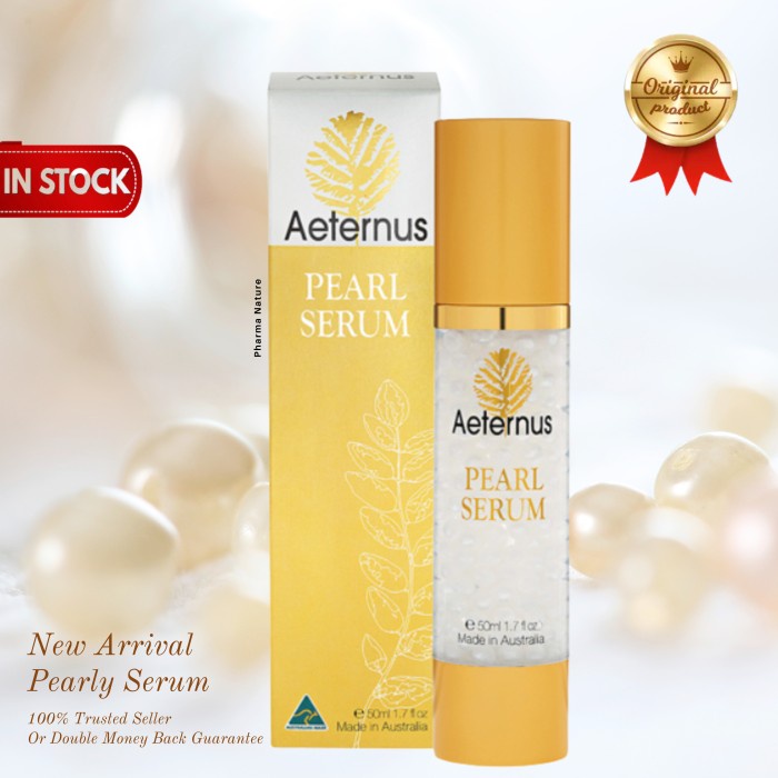 Jual Original Aeternus Pearl Serum By Aeternus 50 Ml | Shopee Indonesia