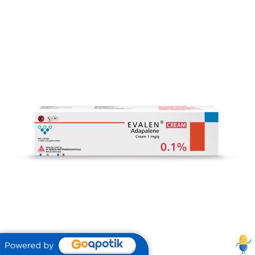 Jual EVALEN 0.1% CREAM 10 GRAM TUBE | Shopee Indonesia
