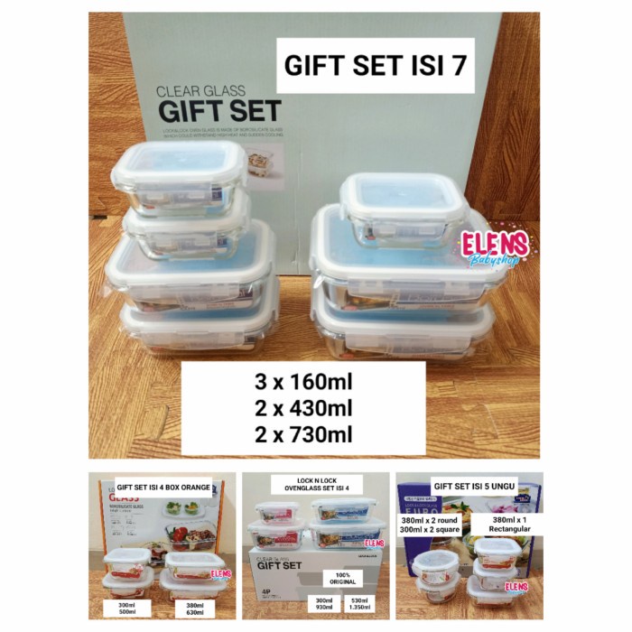 Jual LOCK & LOCK OVEN GLASS BOROSILICATE GLASS ORIGINAL Shopee Indonesia