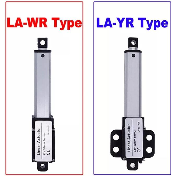 Jual DELLAS mini linear actuator 100mm 12v dc 90N mini aktuator ...