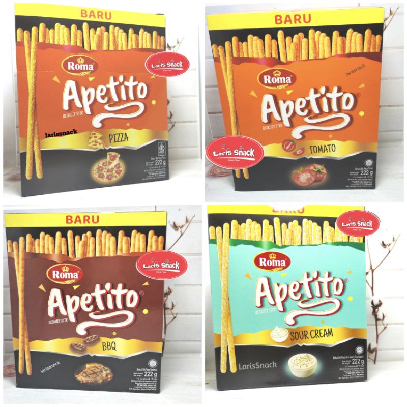 Jual Biskuit Roma Apetito All Varian Box | Shopee Indonesia