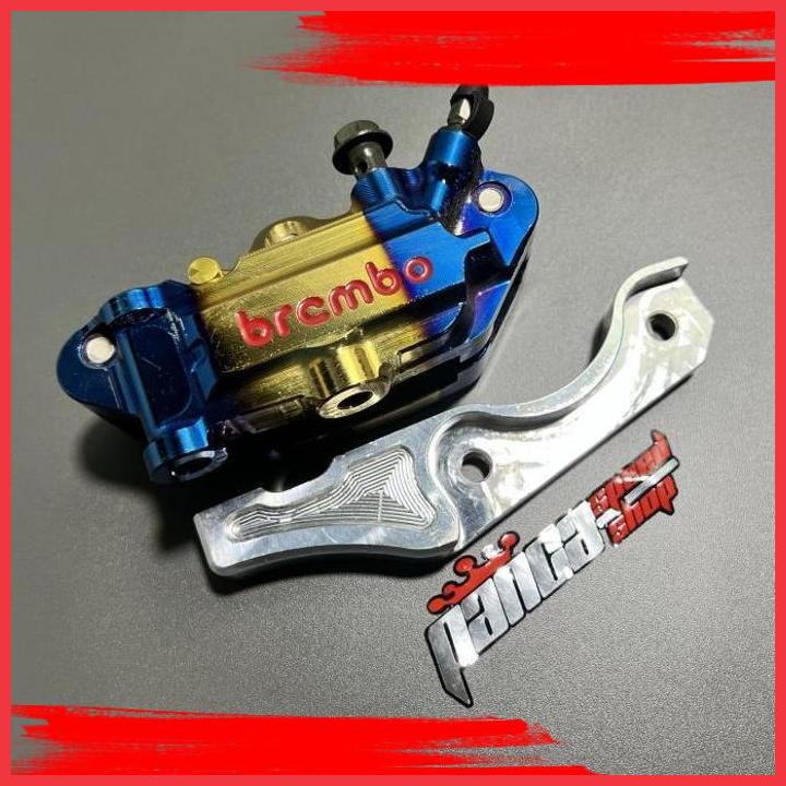 Jual (akse) kaliper monoblok 4 piston vixion old new nva nvl mx king