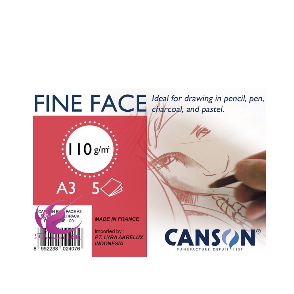 Canson Arts graphiques Bristol Papier à dessin A4 21 x 29,7 cm 20