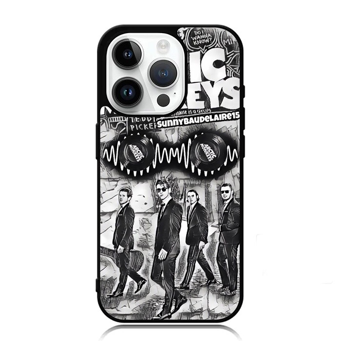 Jual Casing Case iPhone 15 Plus Pro Max Arctic Monkeys Band AE0523 ...