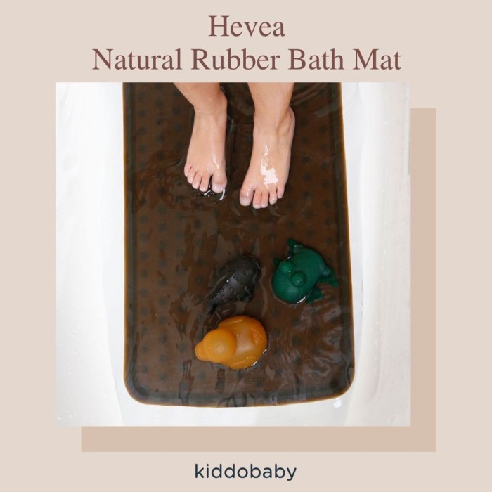 Jual Promo Hevea Natural Rubber Bath Mat Alas Mandi Anti Slip | Shopee ...