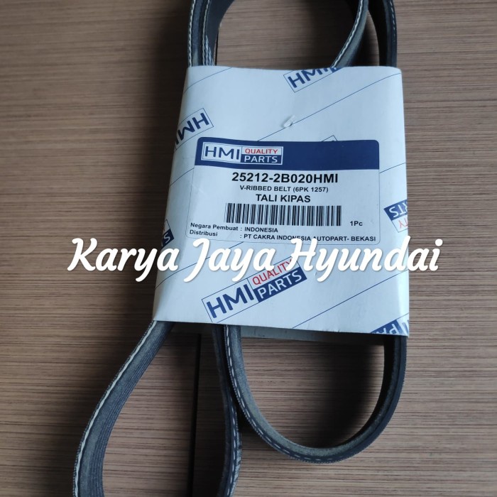 Jual Tali Kipas Hyundai i20 Grand Avega Genuine fan v ribbed belt