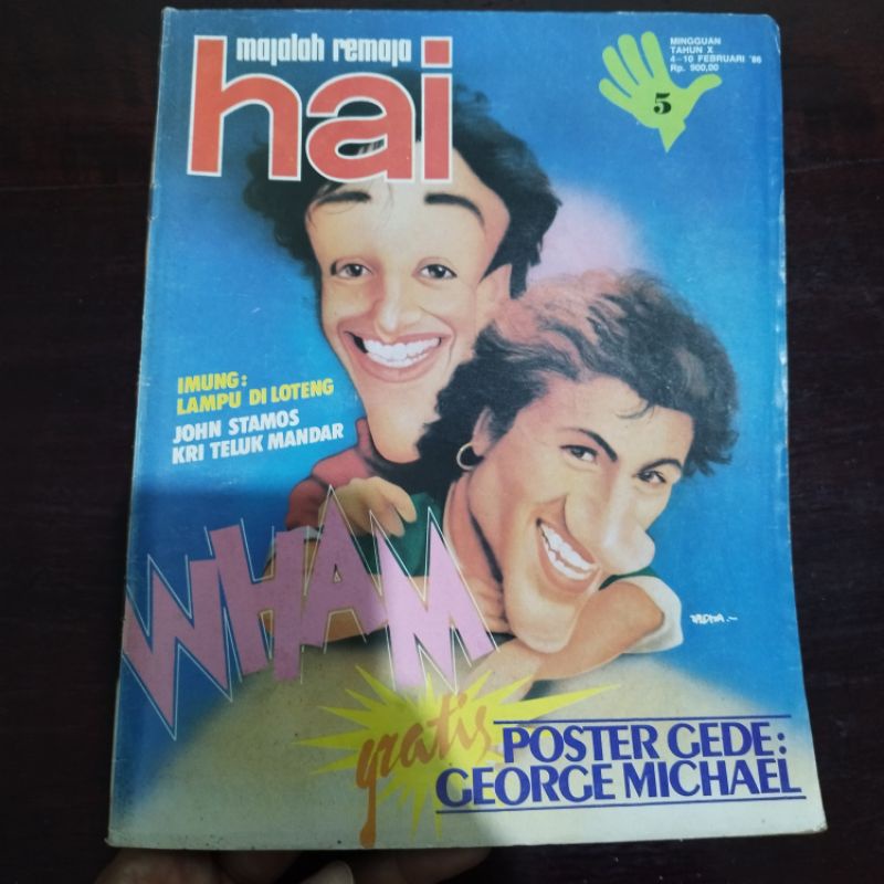 Jual majalah Hai cover Wham, WS Rendra, George Michael, Ratt | Shopee ...